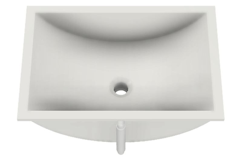 Custom Scoop Lavatory Sinks